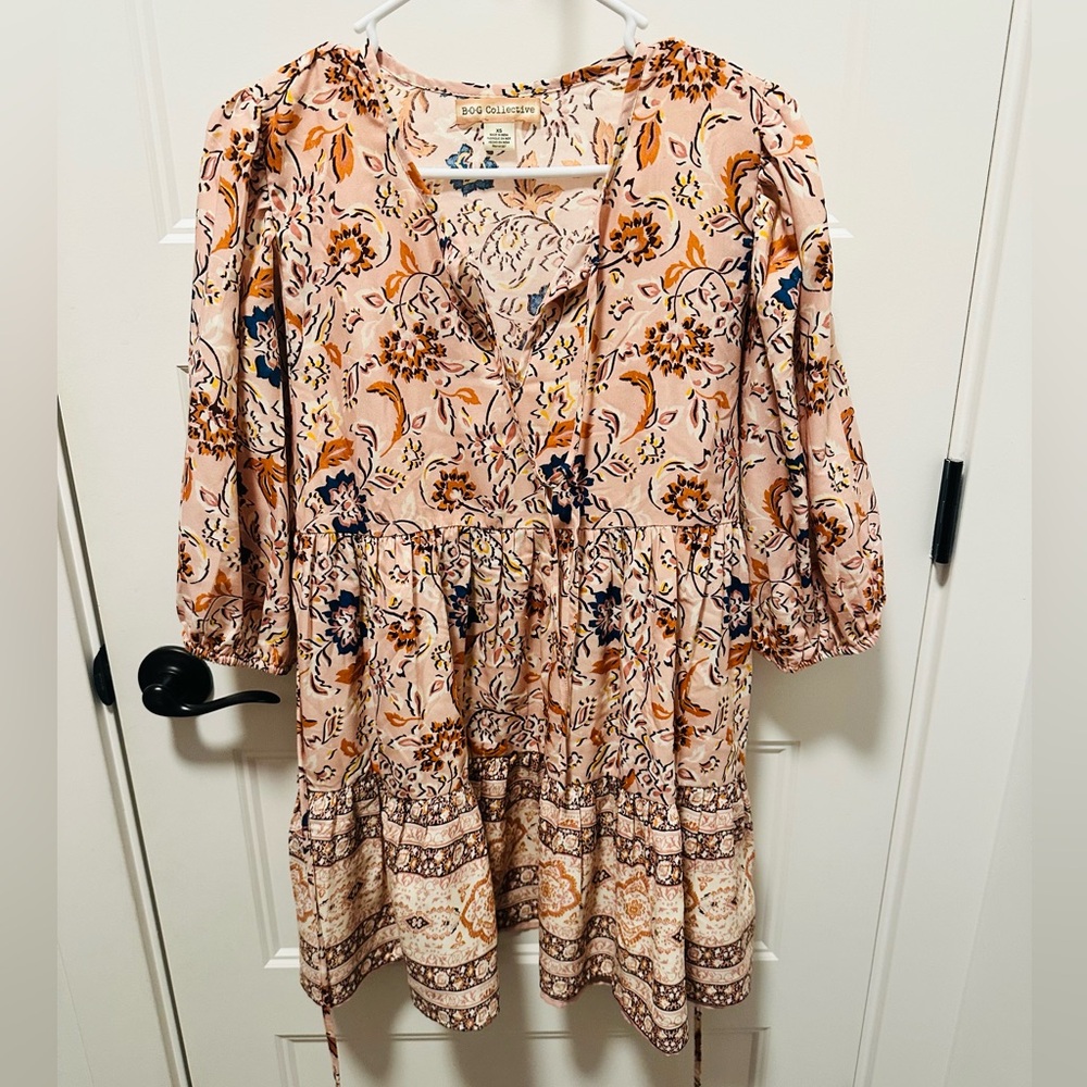 Floral Boho Dress